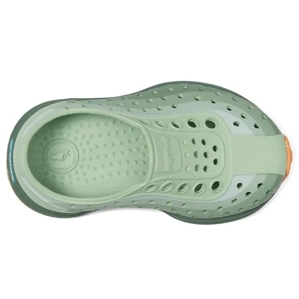 Native Shoes Robbie Print 1311060-13440 Toddlers US 4 Green Casual Shoe HTAT1708